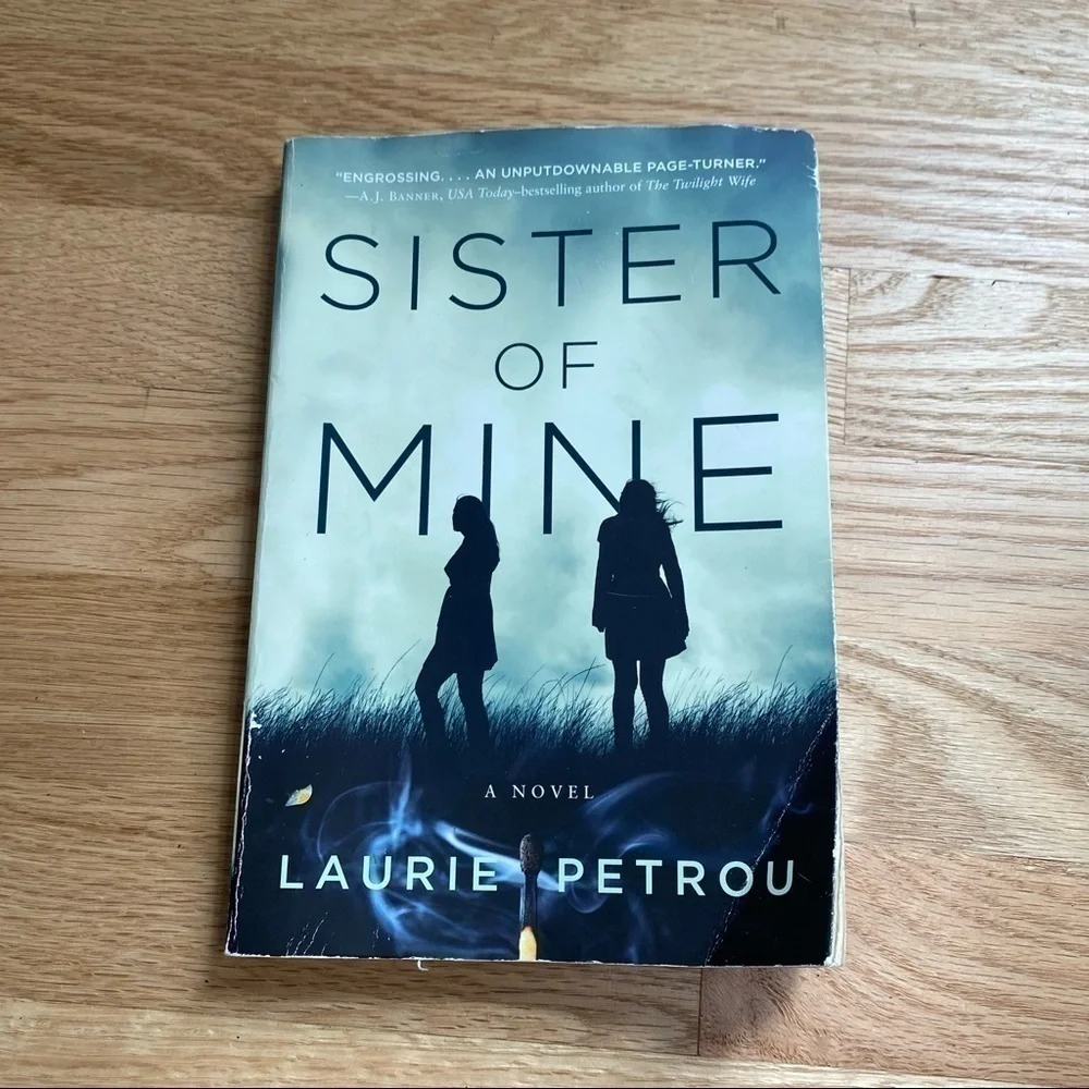 Sister of Mine Paperback Book Laurie Petrou Suspense Thriller